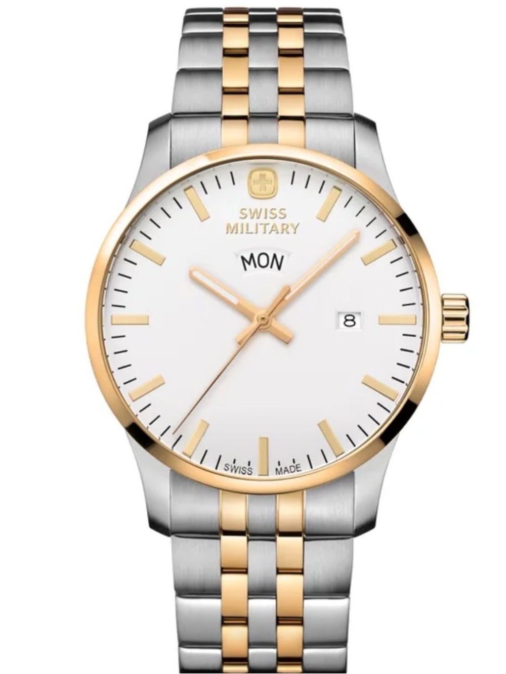 Swiss Military Classic Two-Tone Gold & Silver Men's Watch
